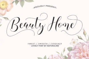 Beauty Home Font for Marketing