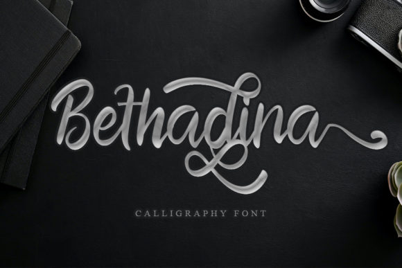 Bethadina: A Stylish Script Font for Business