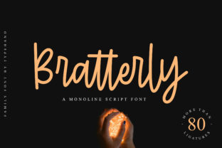Bratterly: A Beautiful Script Font