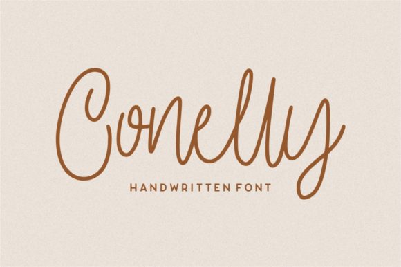 Conelly: A Natural Handwritten Font