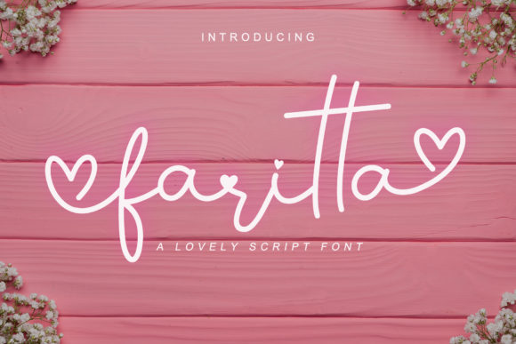 Faritta: A Graceful Script Font