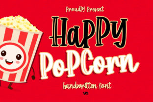 Happy Popcorn Font for Creative Projects