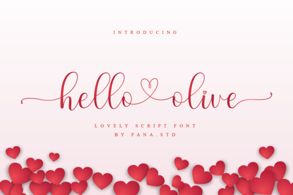 Hello Olive: A Sweet Script for Business Branding