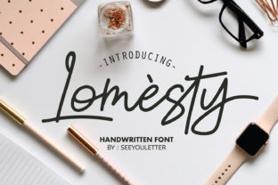 Lomesty: A Cute Script Font for Creative Projects