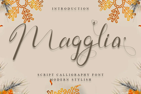 Magglia: A Stylish Script Font