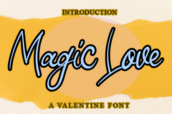 Magic Love Font for Business Branding