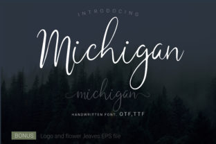 Michigan: A Handwritten Font for Campaign Clarity