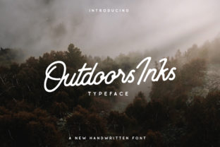 Outdoors Inks: A Vintage Font for Bold Campaigns