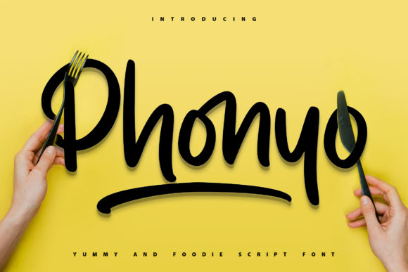 Phonyo: A Bold Font for Business Branding