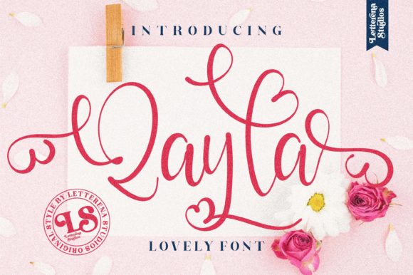 Qayla: A Handwritten Font for Creative Campaigns