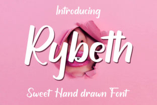 Rybeth: A Sweet Script for Editorial Design