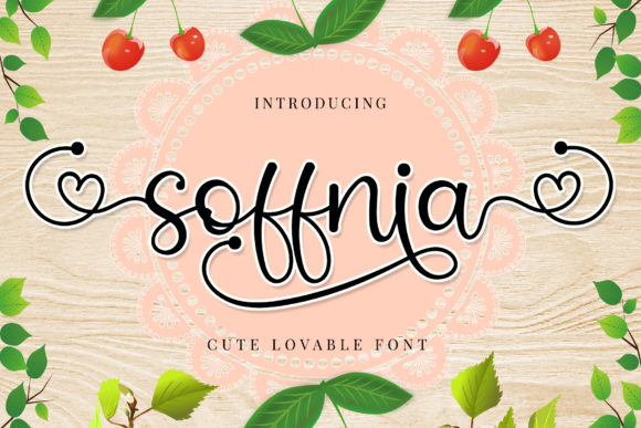 Soffnia: A Romantic Script Font for Creative Projects
