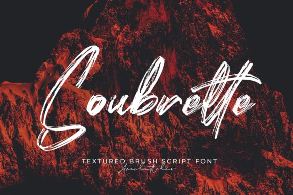 Soubrette: A Handwritten Font for Elegant Design