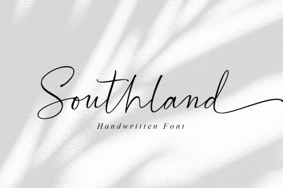 Southland Font: Elegant Script for Crafters