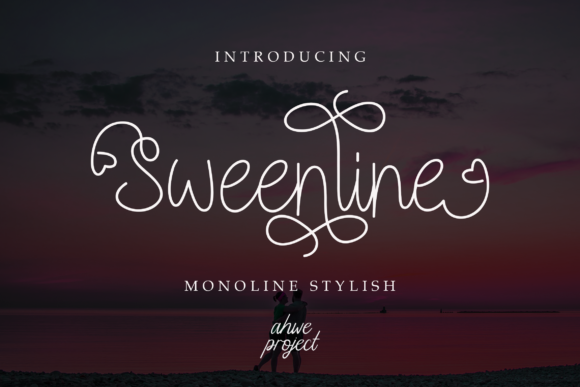 Sweenline: A Romantic Script Font