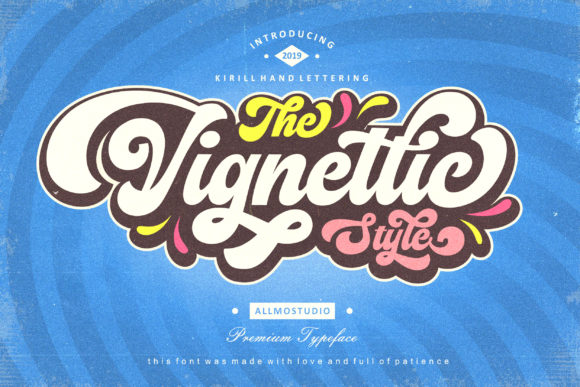The Vignettic Font for Business
