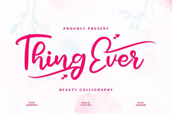 Thing Ever: A Sweet Script for Branding