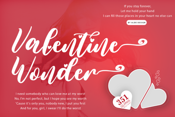 Valentine Wonder Font Review