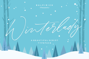 Winterlady: A Script Font for Elegant Design